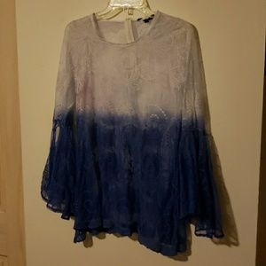 Sheer Ombre top